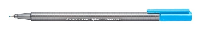 STAEDTLER FINELINER TRIPLUS 0.3 NEON MAVİ 334-301