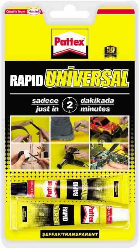 PATTEX YAPIŞTIRICI UNIVERSAL RAPID 2X11 GR 1992012