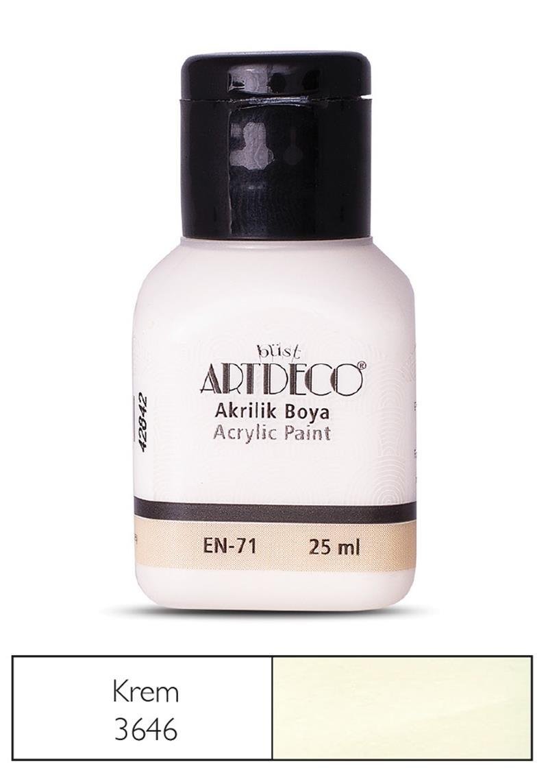 ARTDECO AHŞAP BOYA KREM 25 ML Y-070A-3646