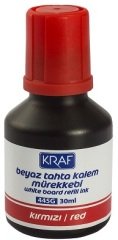 KRAF BEYAZ TAHTA KALEM MÜREKKEBİ  30ml KIRM 445G