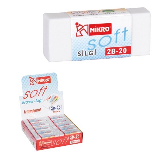 MİKRO SİLGİ 2B 20 Lİ Y2B20