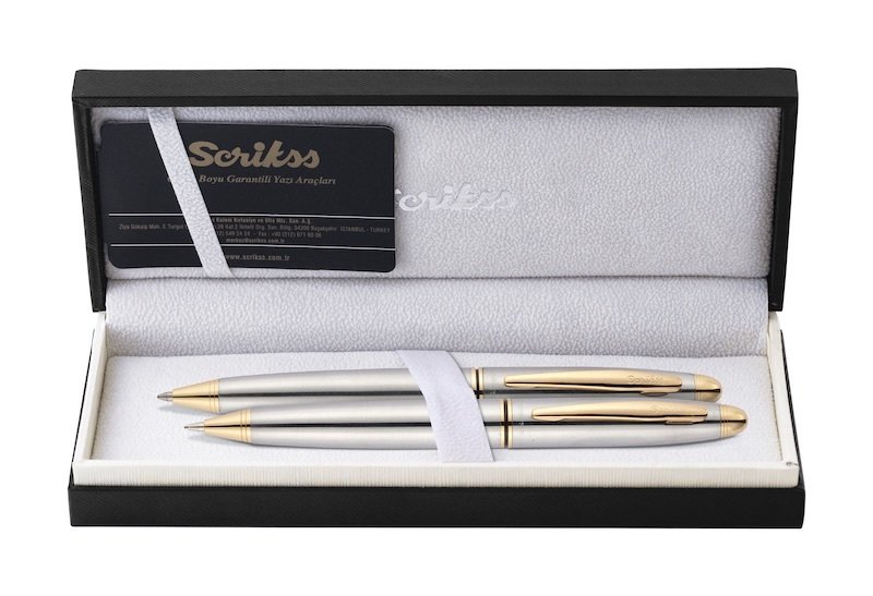 SCRIKSS TÜK.KALEM+VERSATİL 88 GOLD KROM