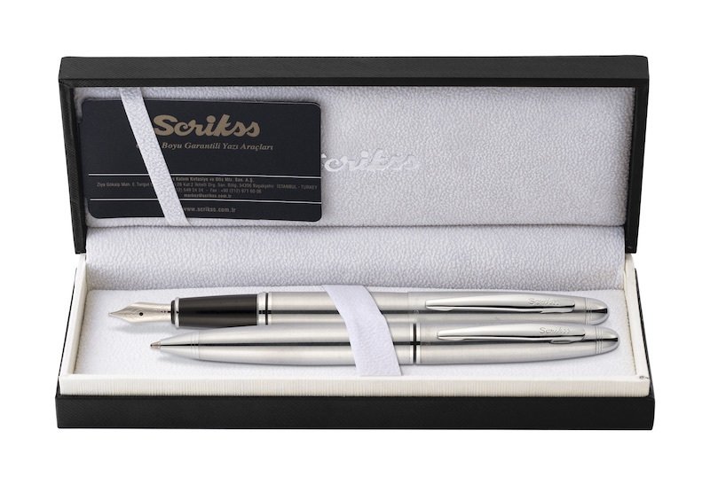 SCRIKSS DOLMAKALEM+TÜKENMEZ 88 KROM SET