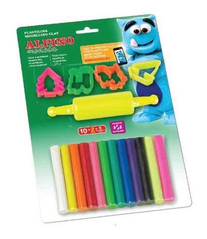 ALPINO OYUN HAMURU 16 GR 12 Lİ SİLİND+KALIP DP-52
