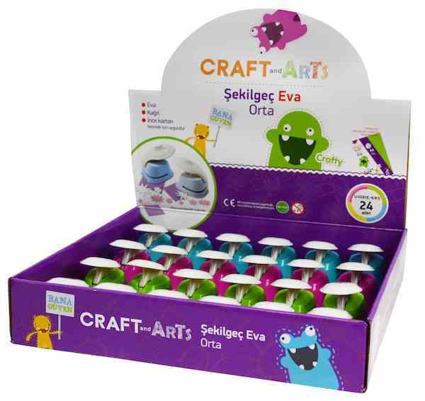 CRAFT&ARTS EVA KESEN ŞEKİLGEÇ 5/8 U1091E-KR