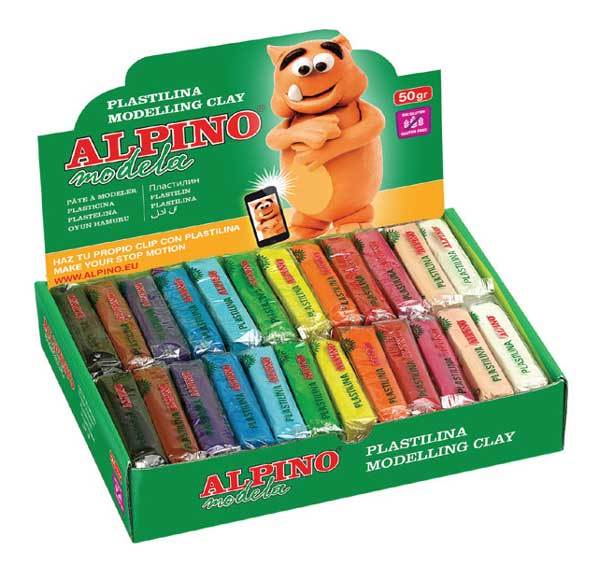 ALPINO OYUN HAMURU 50 GR 12 RENK 24 LÜ DP-915