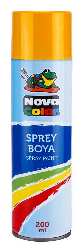 NOVA COLOR SPREY BOYA 200 ML SARI NC-800