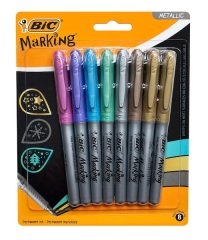 BIC MARKING KALEM COLOUR METALİK 8 Lİ 961441
