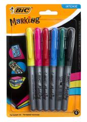 BIC MARKING KALEM COLOUR   6 LI 961444
