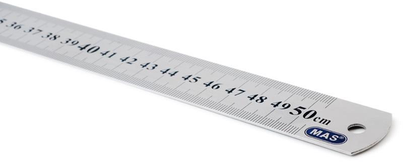 MAS CETVEL ÇELİK  50 CM 2350