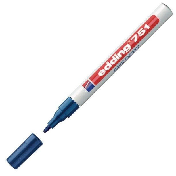 EDDING DEKORASYON MARKÖRÜ E-751 MAVİ