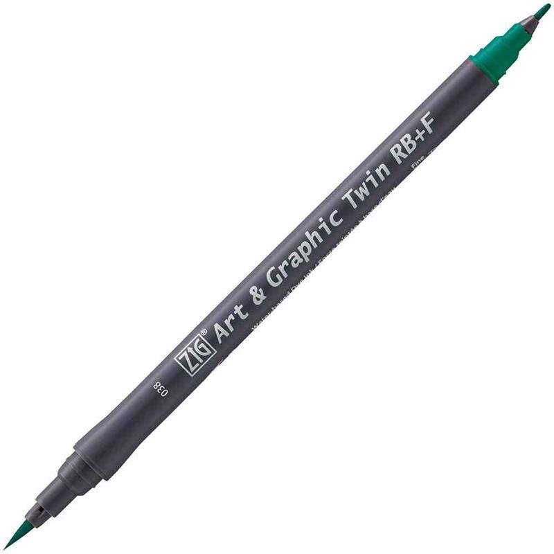 ZIG ART&GRAPHIC TWIN RB TUT-95 38 MARINE GREEN