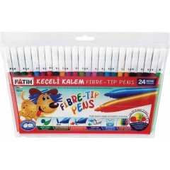 FATİH KEÇELİ KALEM 24 RENK KUTULU