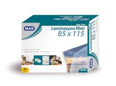 MAS LAMİNASYON FİLMİ 125 MİC.85X115 7704