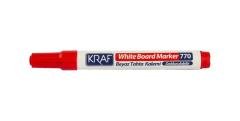KRAF BEYAZ TAHTA KALEMİ DOLDURULABİLİR 770 KIRMIZI