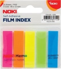 NOKİ MEMO FİLM INDEX 5 RENK 12X45mm 25 yp. 12050