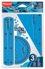 MAPED CETVEL FLEX TWIST'N ESNEK MİNİ 3 LÜ 895024
