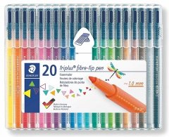 STAEDTLER KEÇELİ KALEM TRIPLUS 20Lİ 323 SB20