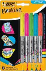 BIC MARKING KALEM COLOUR CANLI 5 Lİ 9419081