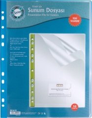 SERVE PREZENTASYON DOS. KL İÇİ 10LU MAVİ SV-6110