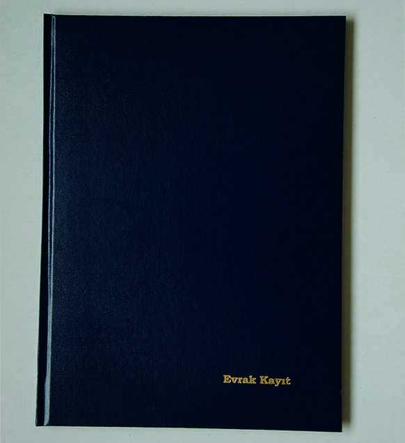 DİLMAN EVRAK KAYIT DEFTERİ CILTLI 192 YP