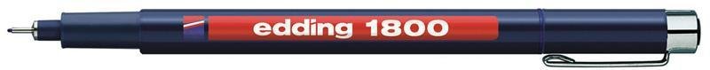 EDDING TEKNİK ÇİZİM KALEMİ E-1800 0.5MM MAVİ