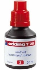 EDDING PERMANENT KAL.MÜREKKEBİ 30 ML E-T25 KIRMIZI