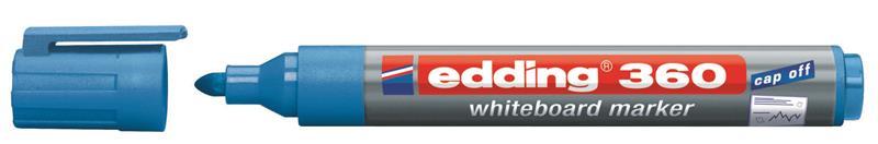 EDDING BEYAZ TAHTA KALEMİ CAP OFF E-360 A.MAVİ