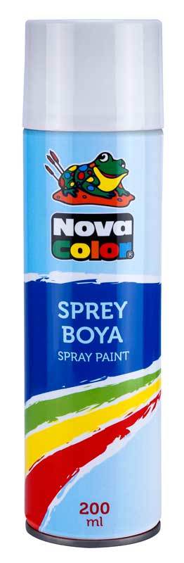 NOVA COLOR SPREY BOYA 200 ML BEYAZ NC-804