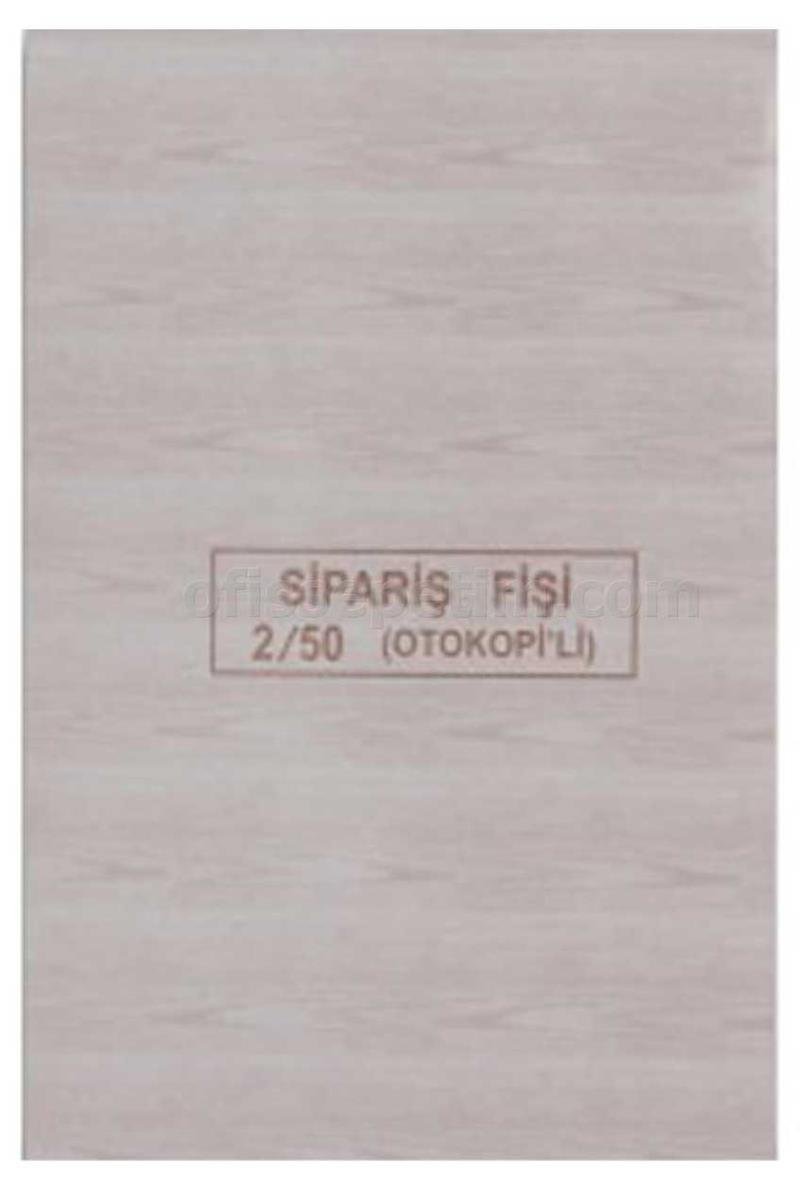 DİLMAN SİPARİŞ FİŞİ ECO 2X50 2N