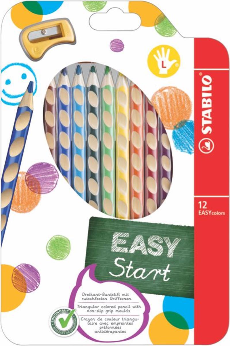 STABILO KURUBOYA EASY COLORS 12 RENKLİ SOL 331/12
