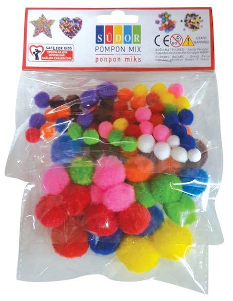 SÜDOR PON PON MİX 10 20 30 MM SS33