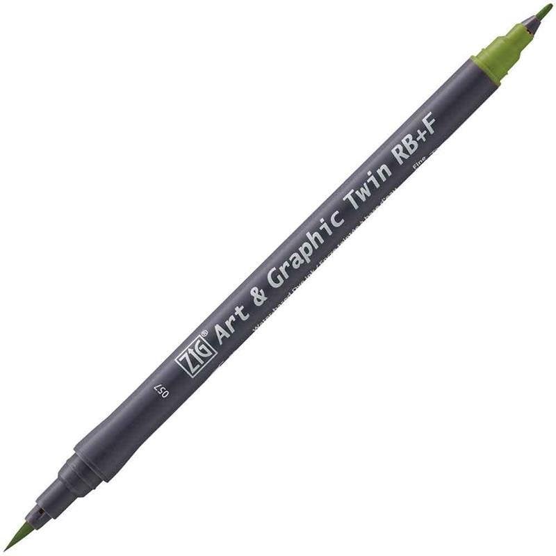 ZIG ART&GRAPHIC TWIN RB TUT-95 57 OLIVE GREEN