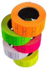 KRAF MOTEX ETİKET 12x21 MM FOSFORLU TURUNCU