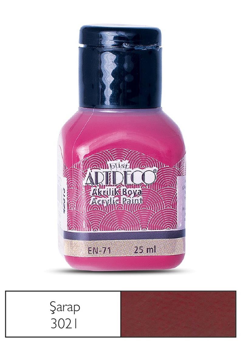 ARTDECO AKRİLİK BOYA 25 ML ŞARAP 070A-3021