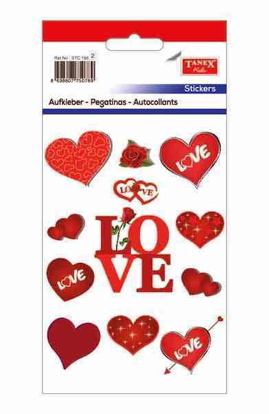 TANEX ETİKET LOVE-1 STC-188 2 ADET