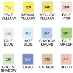 ZIG KURECOLOR TWIN S KC-3000/12B5 PALE COLORS