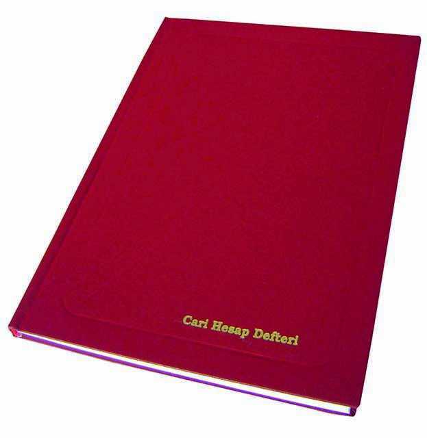 DİLMAN CARİ HESAP DEFTERİ DİK 17X24 96 YP