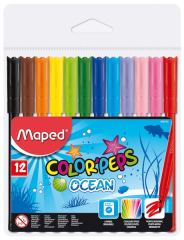MAPED KEÇELİ KALEM COLOR PEP'S OCEAN 12 Lİ 845720