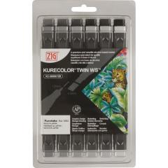 ZIG KURECOLOR TWIN S KC-3000/12B8 COOL GRAY COLORS
