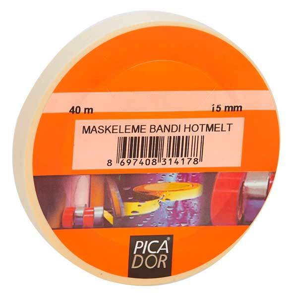 PICADOR MASKELEME HOTMELT ASKISIZ 4701 15MMX40MT