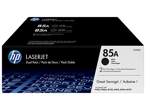 HP 85A 2'li Paket Siyah LaserJet Toner CE285AD