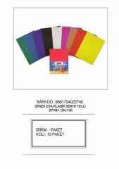 GİNZA EVA 50x70 KLASİK SİYAH 10 LU GN-745