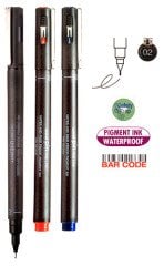 UNİ DRAWING PEN PIN02-200 0.2 SİYAH