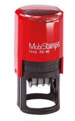 MOBİSTAMPS KAŞE TARİH YUVARLAK RD40