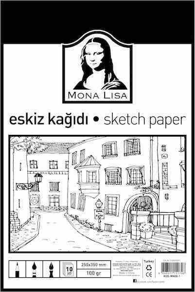 SÜDOR ESKİZ KAĞIDI 25X35 100G 10 YP