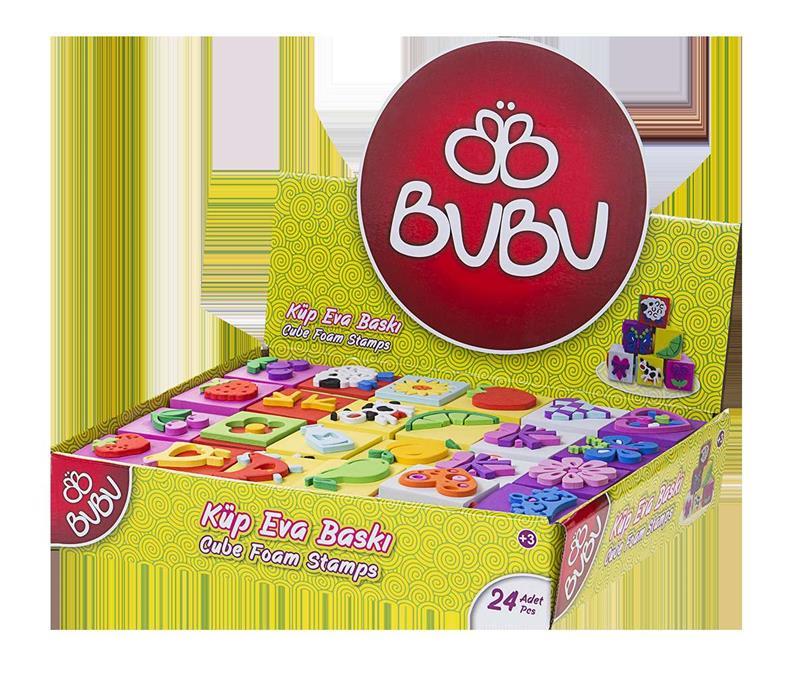 BU-BU EVA BASKI KÜP 24 LÜ MODEL2 BUBU-EB0001