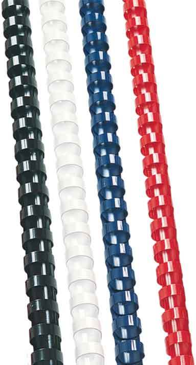 SARFF PLASTİK SPİRAL 12MM BEYAZ 100 LÜ 15312023