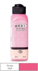 ARTDECO AKRİLİK BOYA 140 ML PEMBE Y-070R-3604
