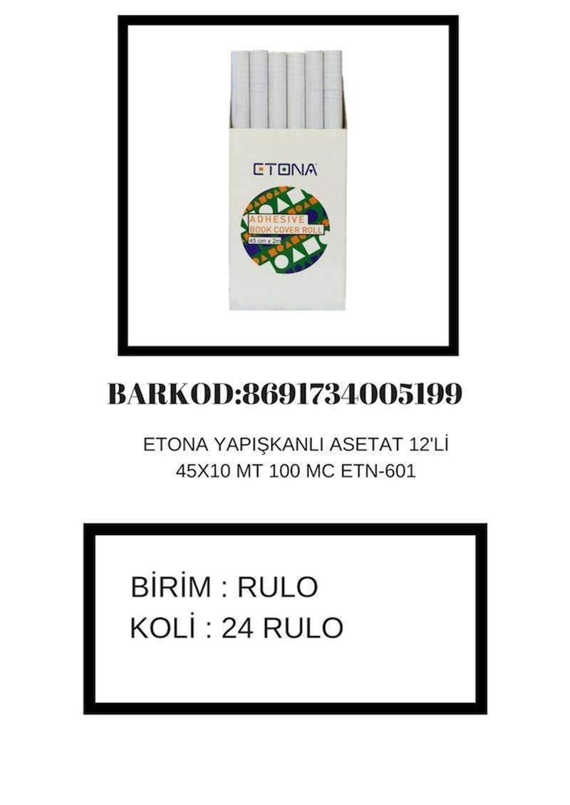 ETONA ASETAT YAPIŞKANLI RULO 45x2 ETN-600/925